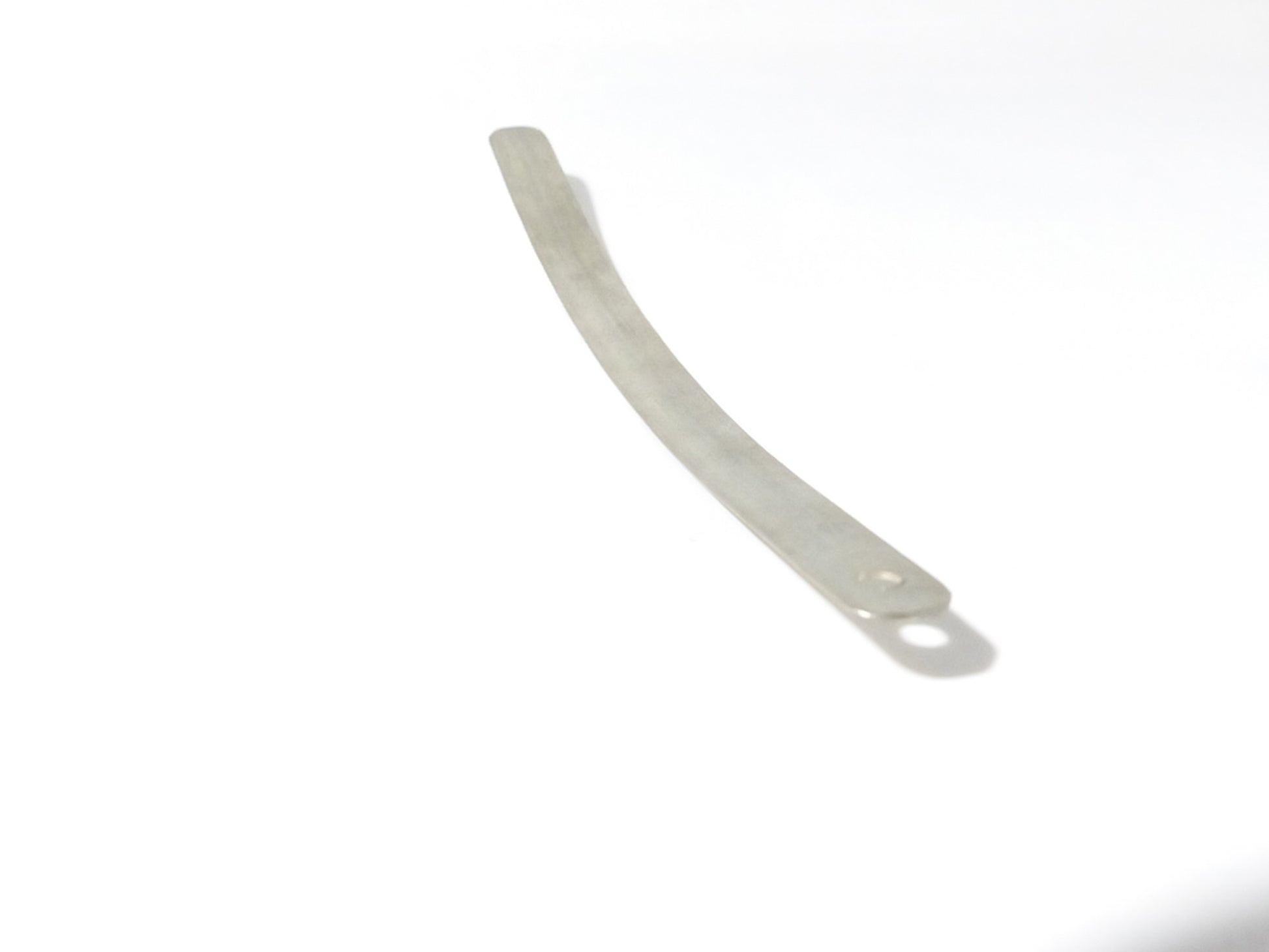 Fuxus leaf spring replacement part for hydraulic ram pump, showing the metal spring component on a white background.