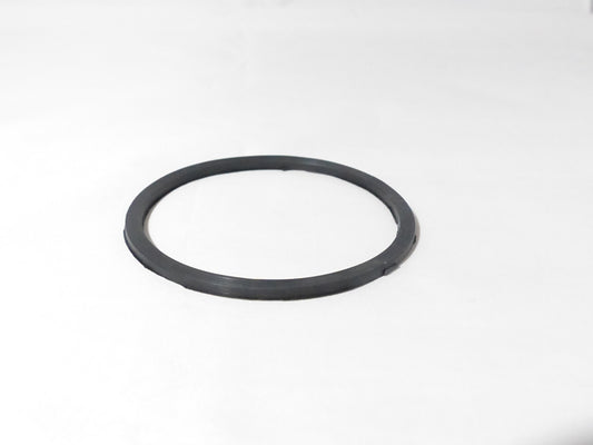 Fuxus Germany low pressure rubber seal for hydraulic ram, replacement part, showing the black rubber seal in close-up image.