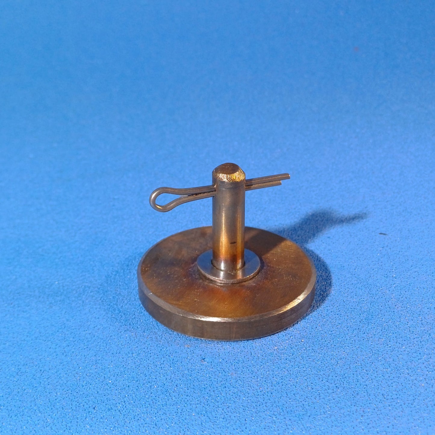 fuxus original stainless steel valve for hydraulic ram water ram with locking pin and washer.