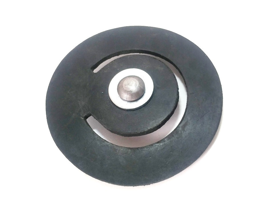 Original fuxus Germany hard rubber vessel valve for hydraulic and water rams, old ram model, replacement part.