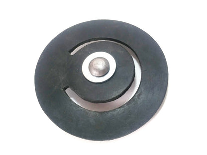 Original fuxus Germany hard rubber vessel valve for hydraulic and water rams, old ram model, replacement part.